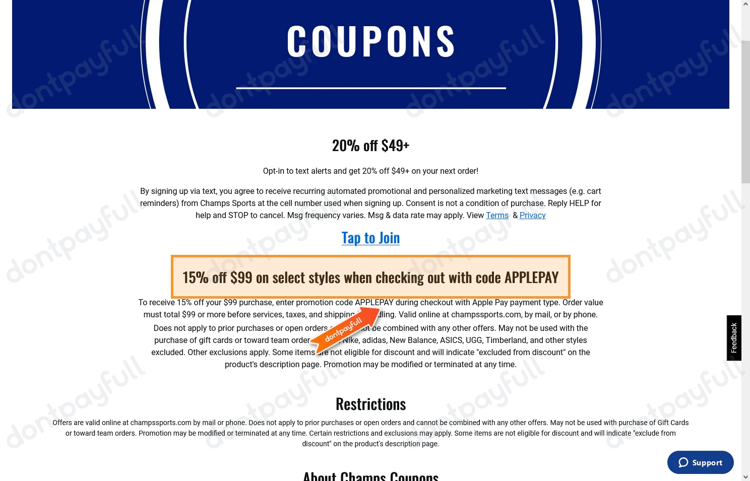 55 Off Champs Sports Promo Code, Coupon Codes 2024