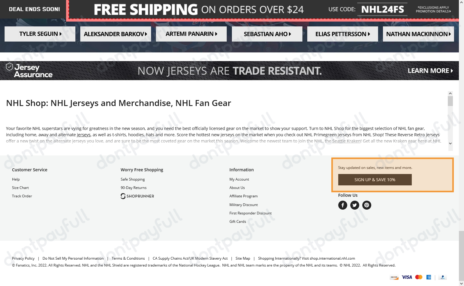 70% Off NHL Shop COUPON ⇨ (20 ACTIVE) September 2023