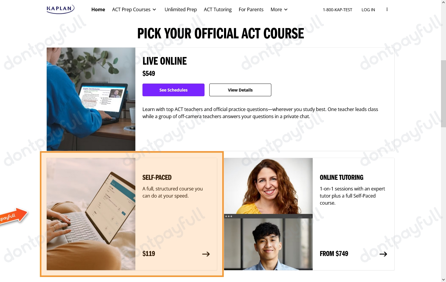 Kaplan Financial Promo Code 2025