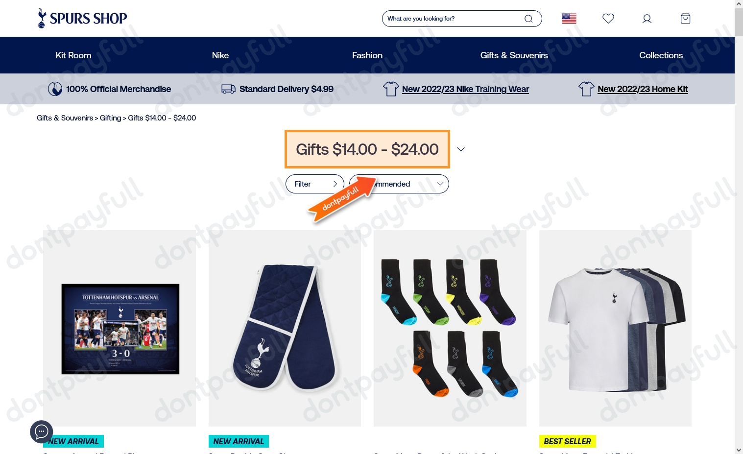 50 Off Tottenham Hotspur Discount Code, Promo Codes