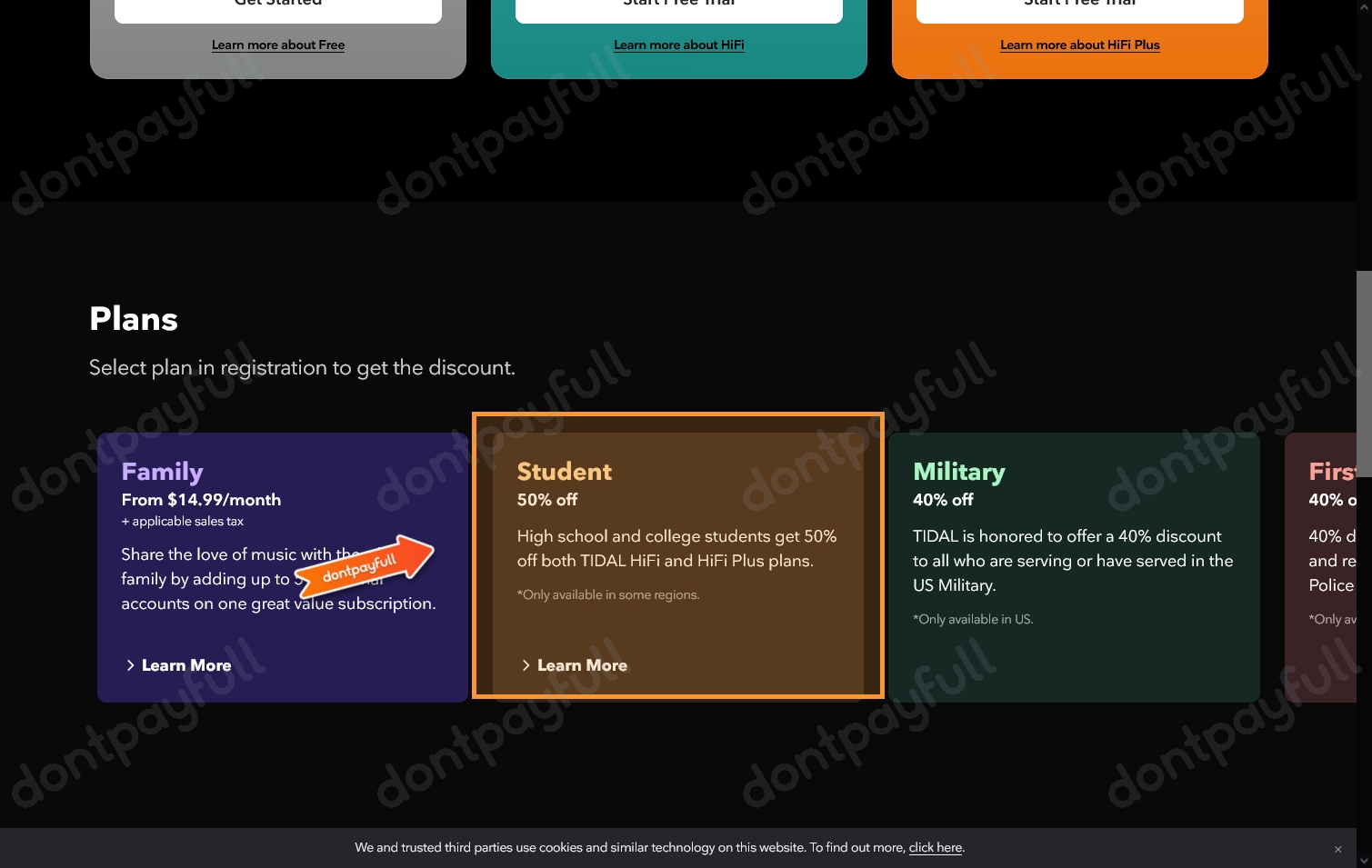 Tidal Military Discount Tidal Military Discount