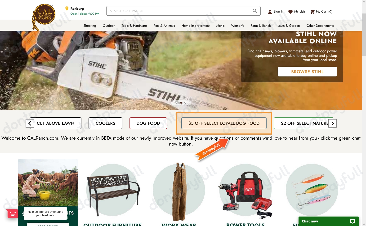 $5 Off C-A-L Ranch Stores Coupon, Promo Code - Sep 2022