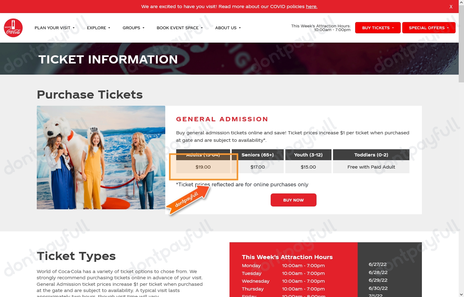 Coca Cola Discount Code 42% Off The World of Coca-Cola PROMO CODE - June 2024