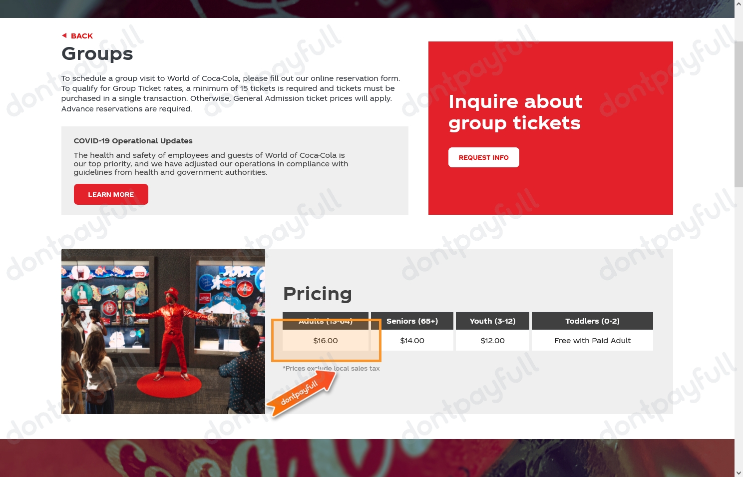 44% Off The World of Coca-Cola Coupon, Promo Code Oct 2022