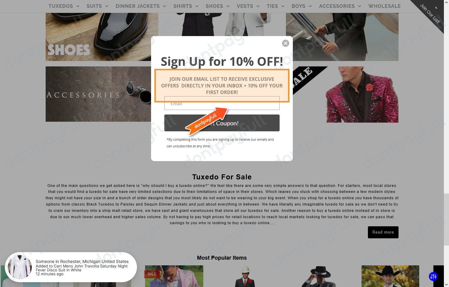 35 Off Mens Tuxedo USA DISCOUNT CODE ⇨ June 2024