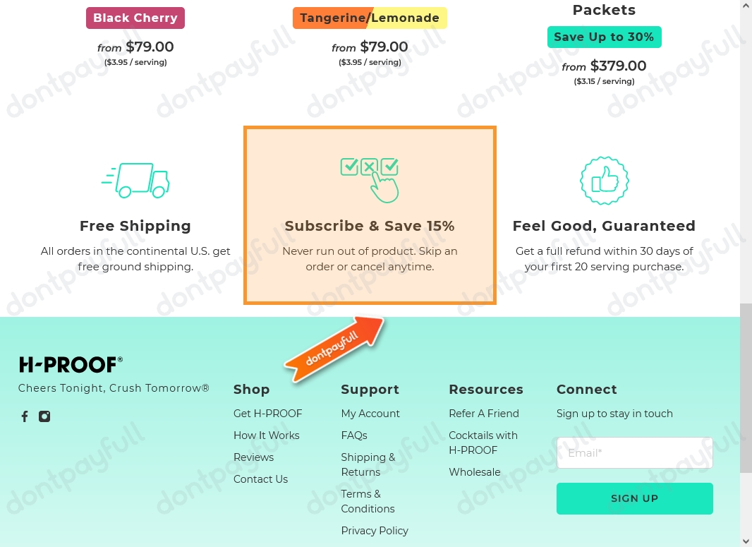 15% Off H-PROOF Coupon, Promo Code - Oct 2022