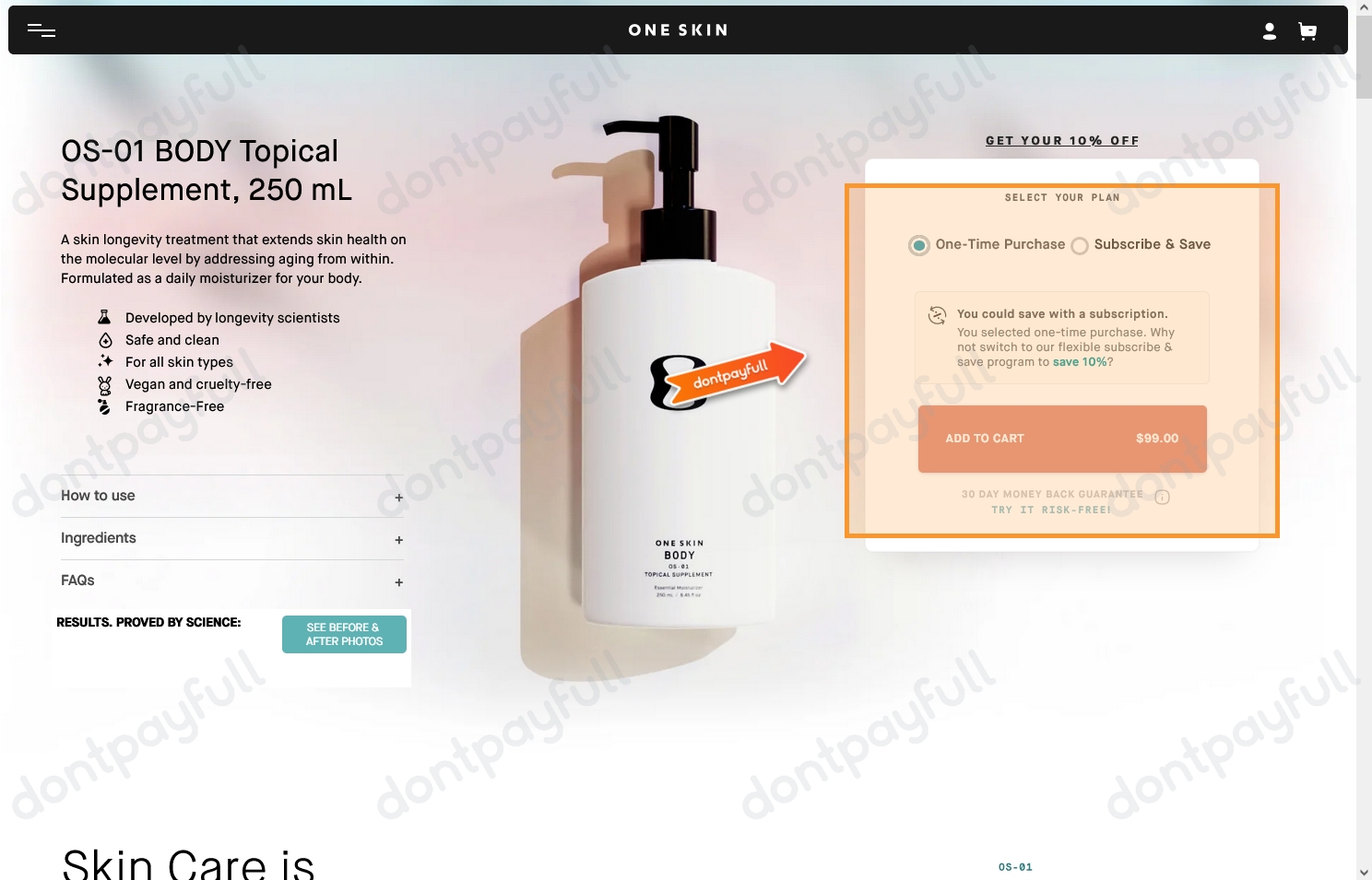 15 Off One Skin DISCOUNT CODE (17 ACTIVE) July 2024