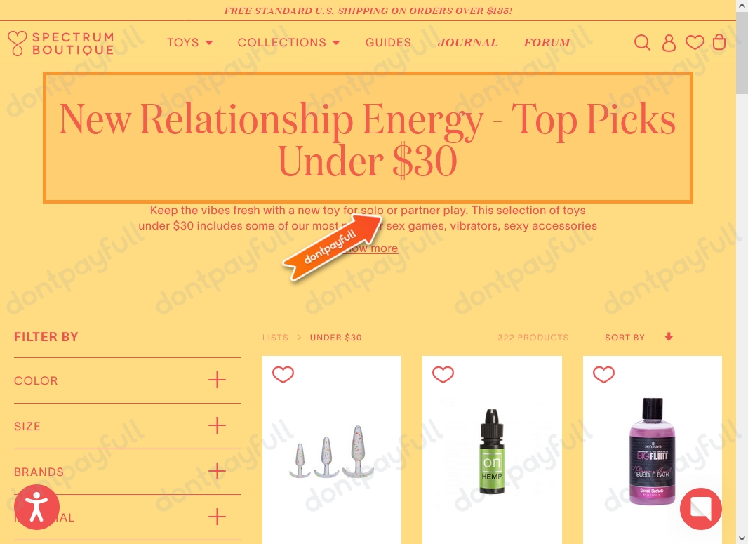 30 Off Spectrum Boutique PROMO CODE ⇨ September 2023