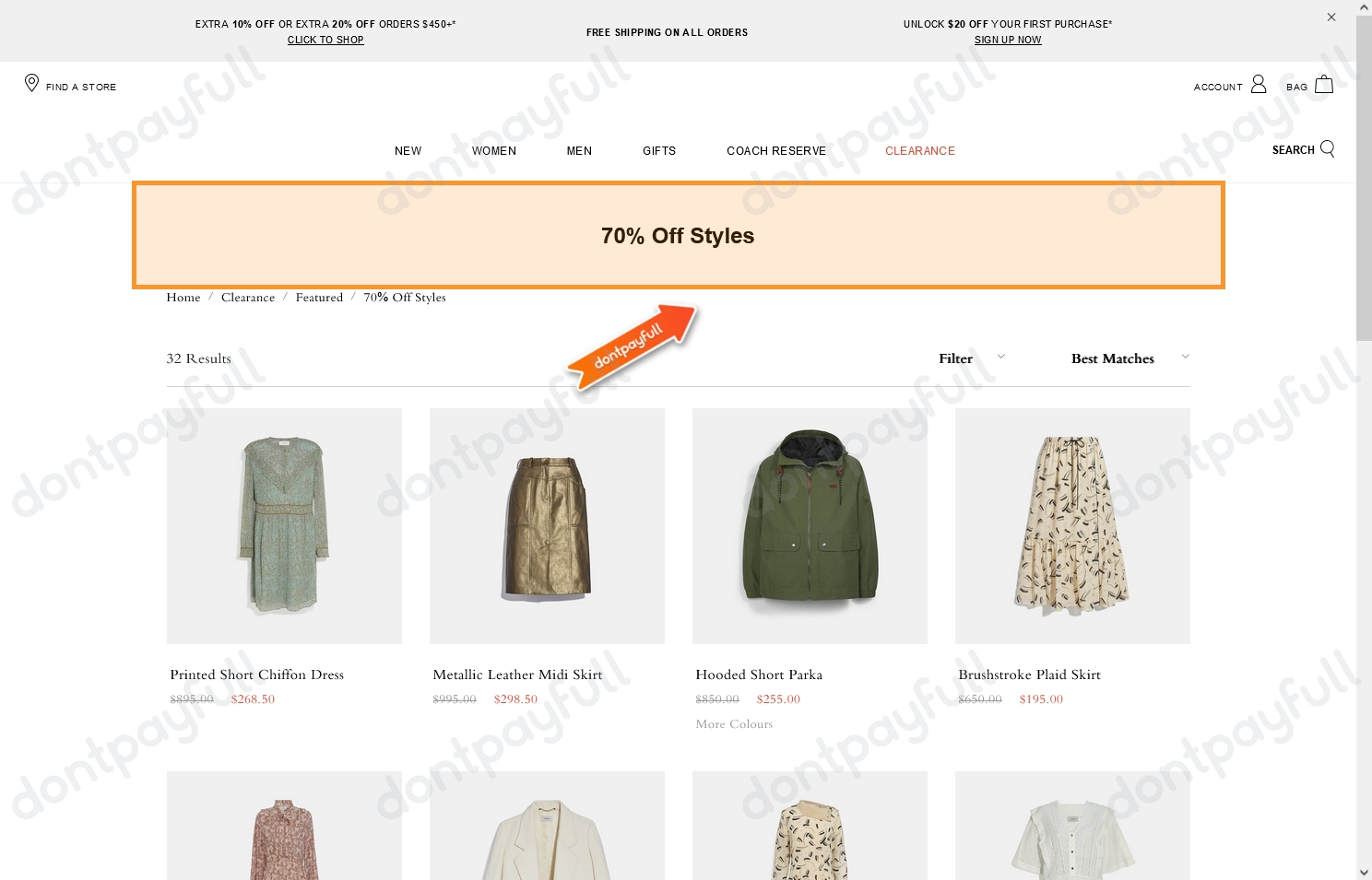 70 Off Coach Outlet Promo Code (9 Active) February 2025