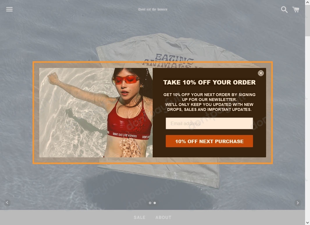 DON'T EAT THE HOMIES Coupons (75 Discount)