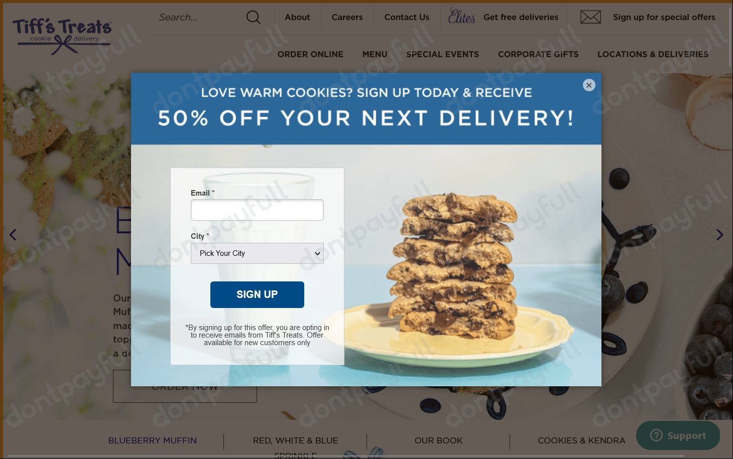 Tiff's Treats Cookie Delivery Coupons (50 Discount)