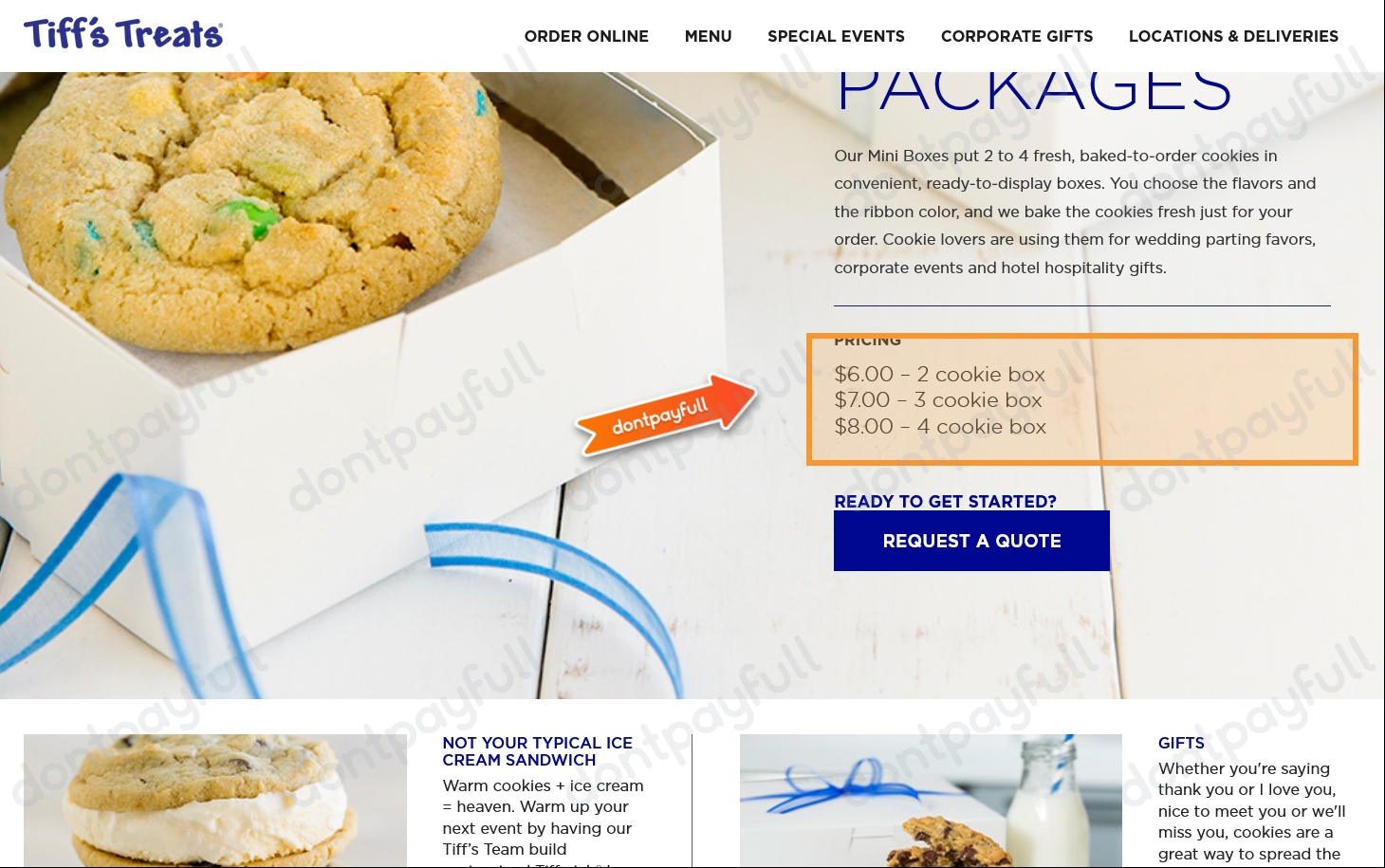Tiff's Treats Cookie Delivery Coupons (50% Discount)
