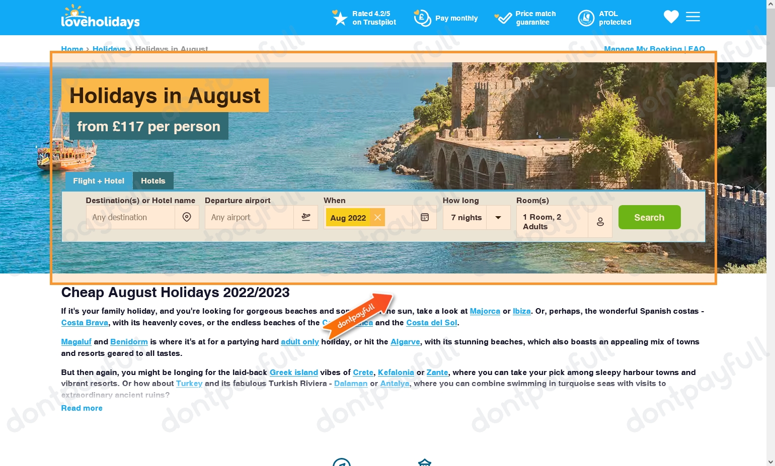 40 Off Love Holidays Discount Code (41 Active) July 2024