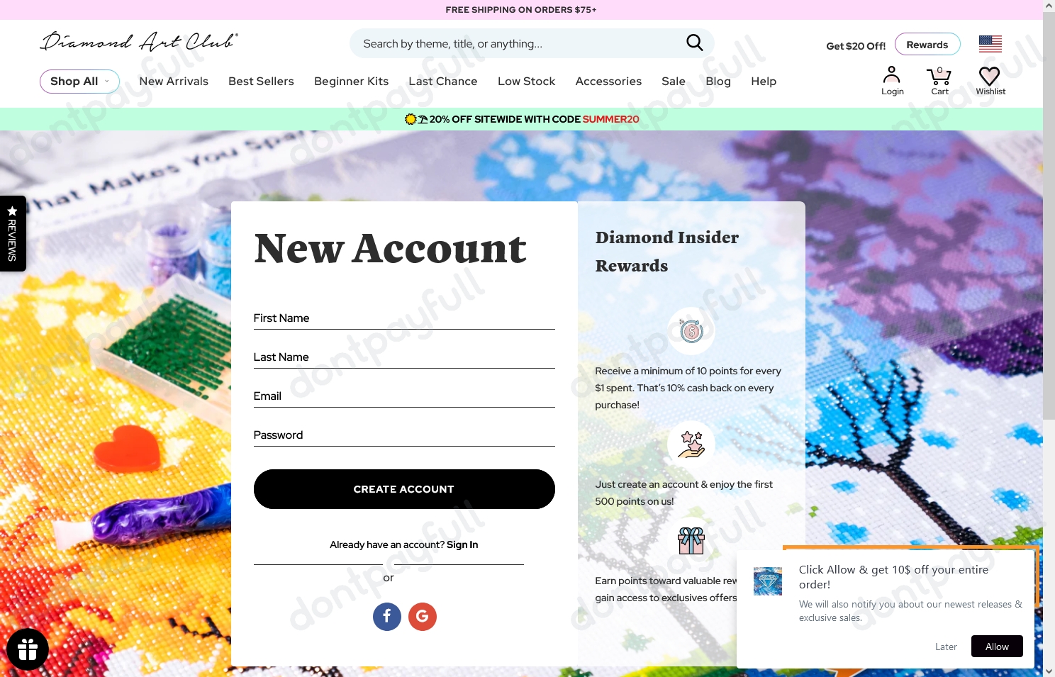 Diamond Art Club Discount Code Diamond Art Club Discount Code