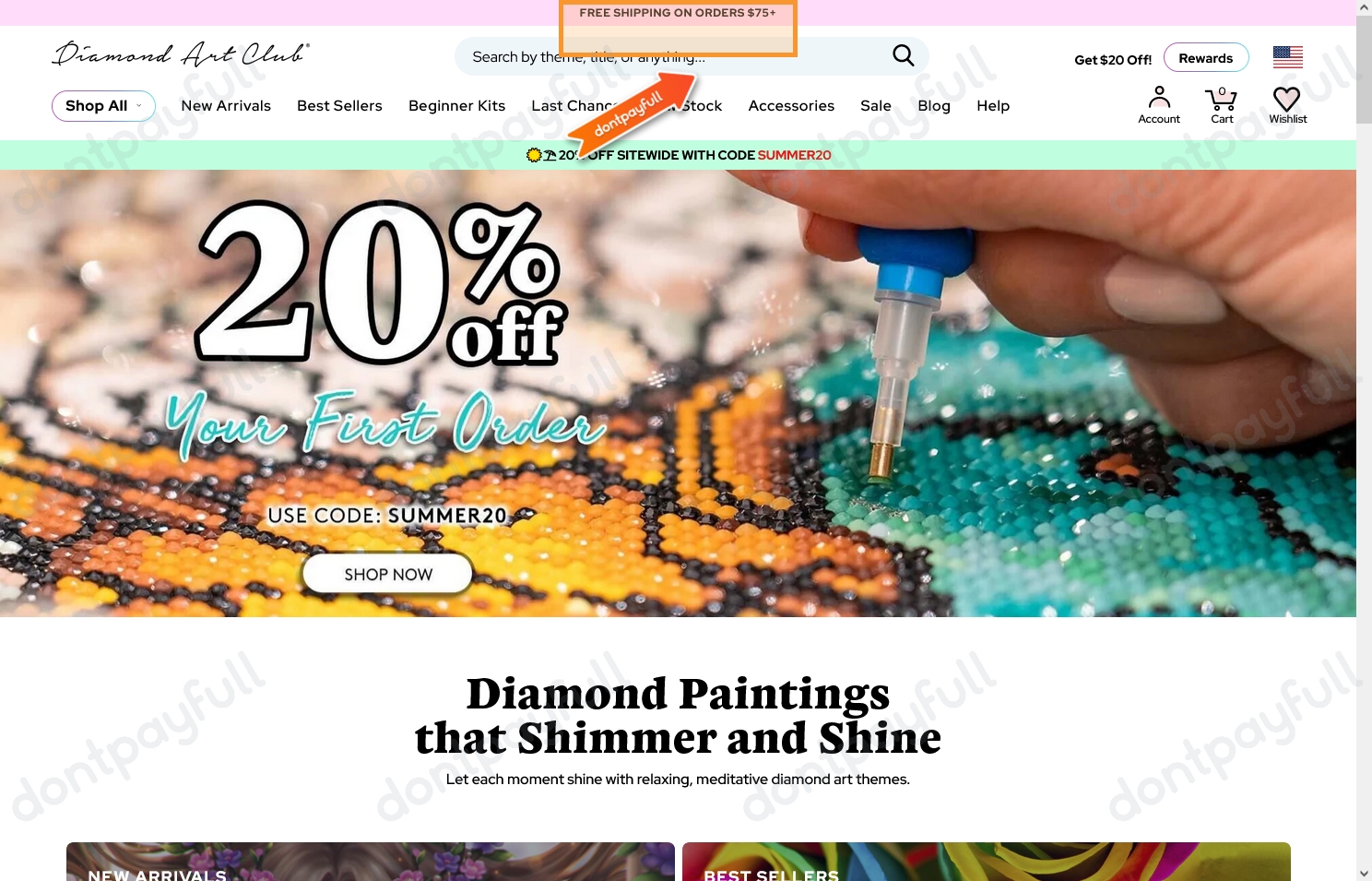 60% Off Diamond Art Club Coupon, Discount Codes - April 2023