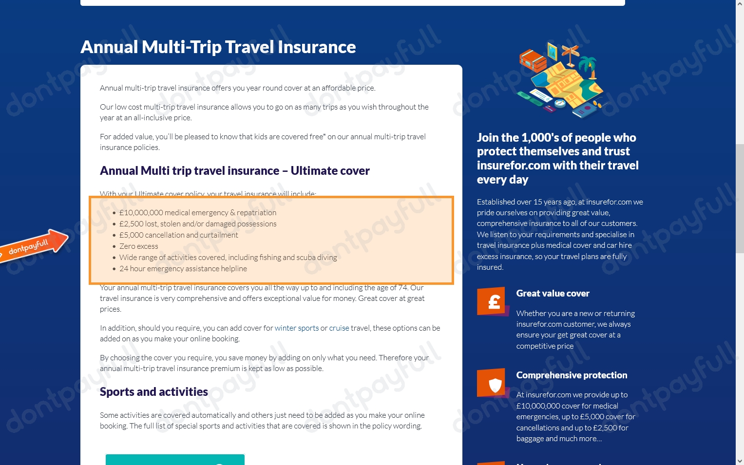 insurefor travel insurance discount code