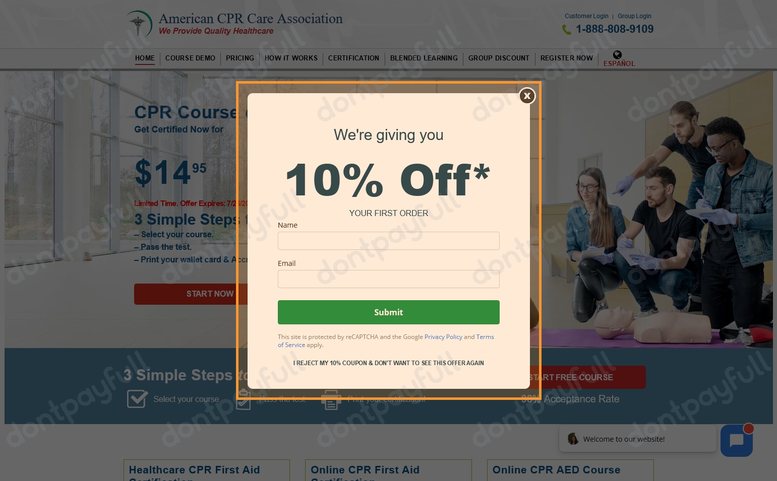 American CPR Care Association Coupons (10 Discount)