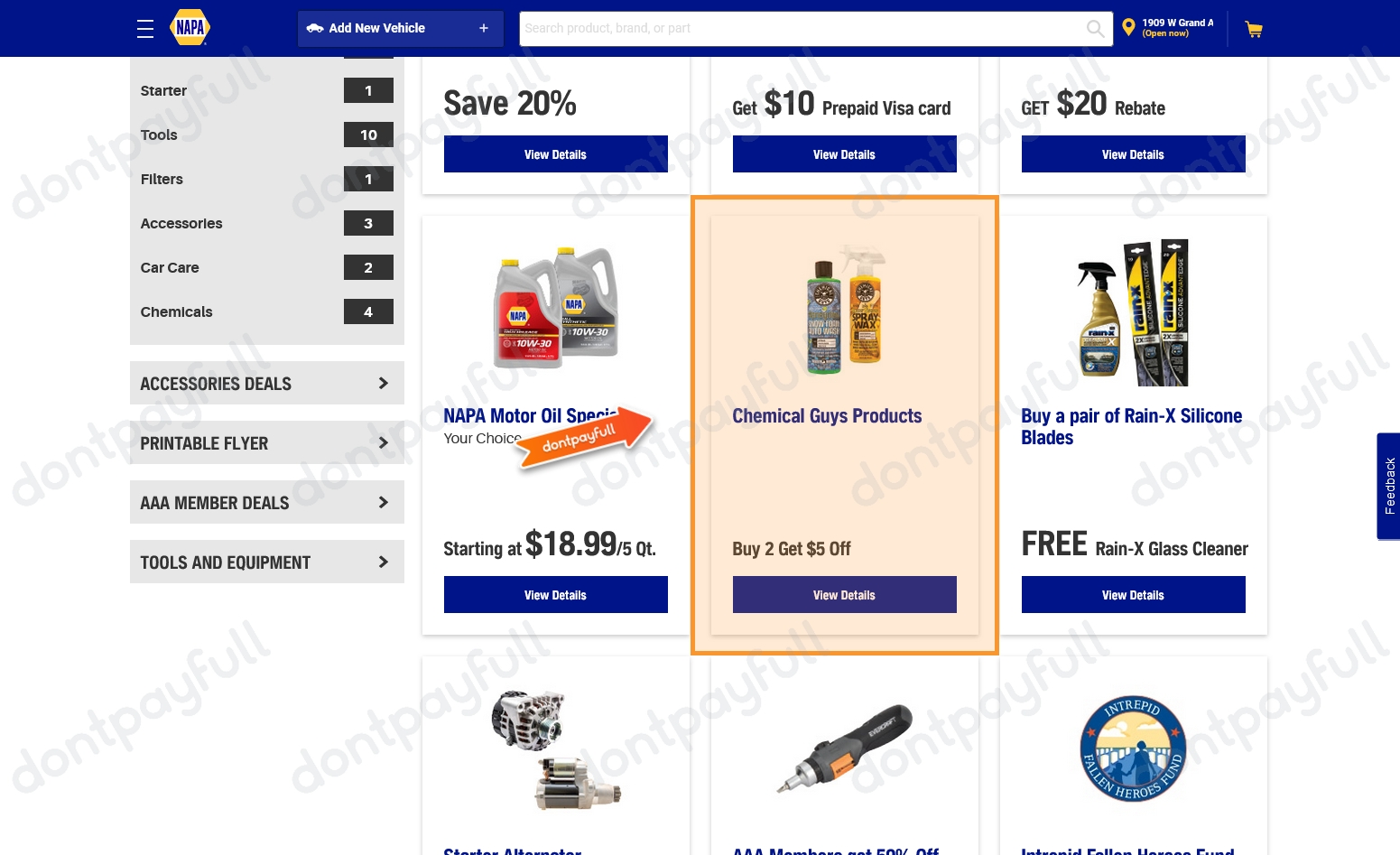 NAPA Auto Parts Coupons (55% Discount) - Nov 2022