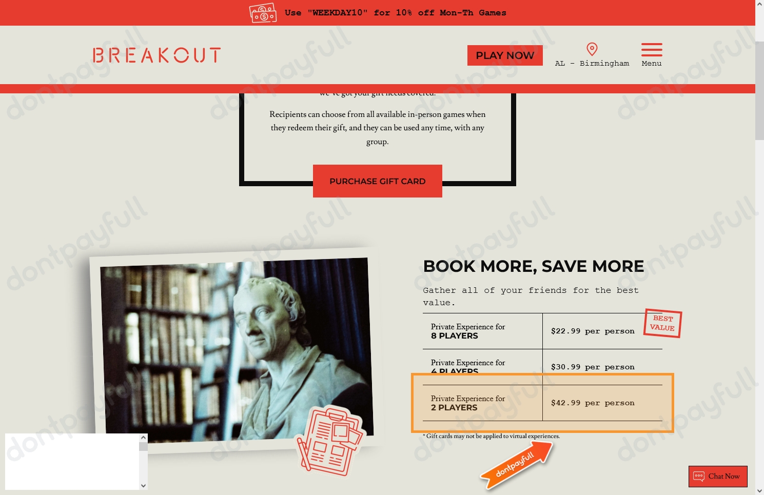 10% Off Breakout Games Coupon, Promo Code - Nov 2022