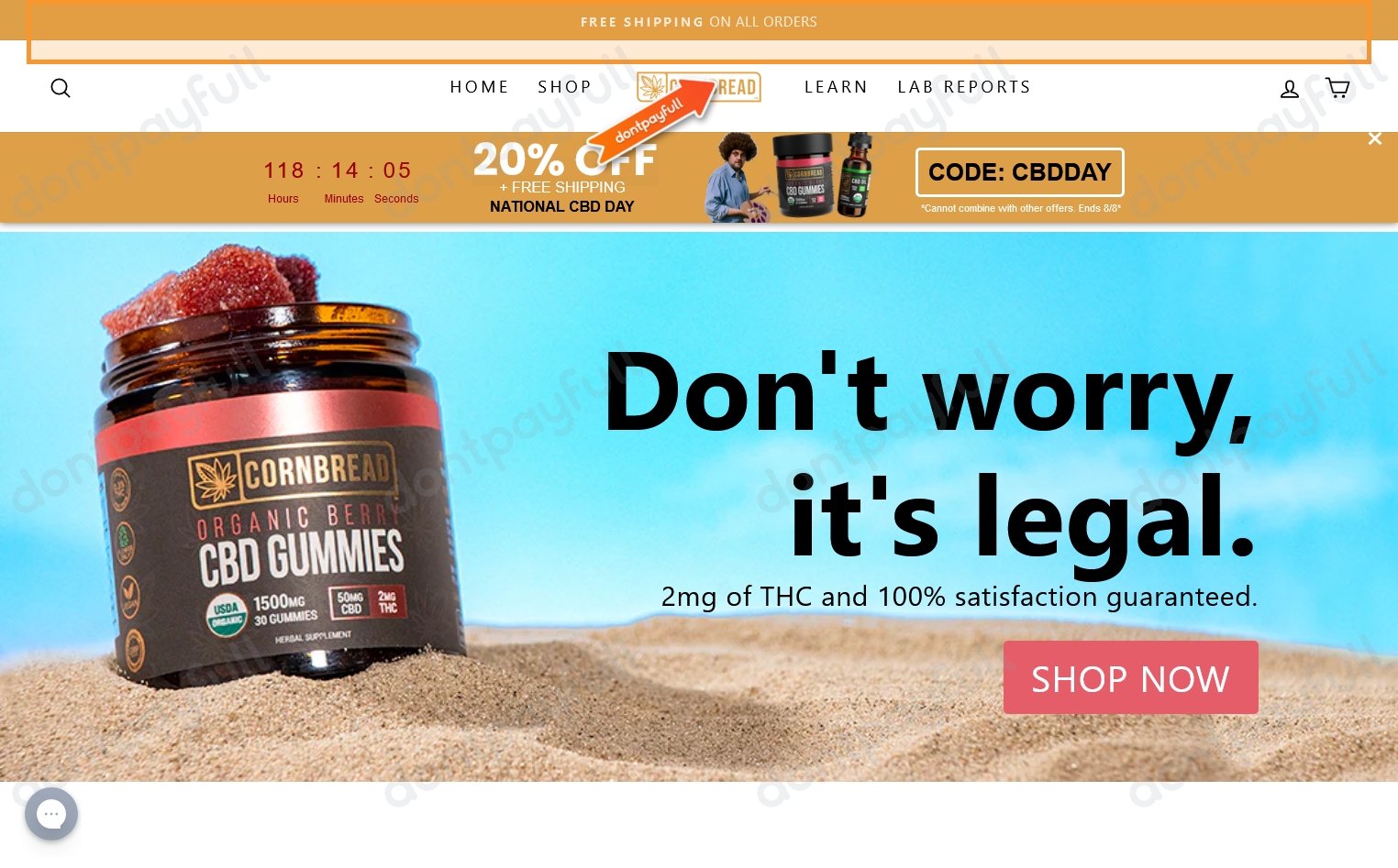 30 Off Cornbread Hemp COUPON (12 ACTIVE) July 2024