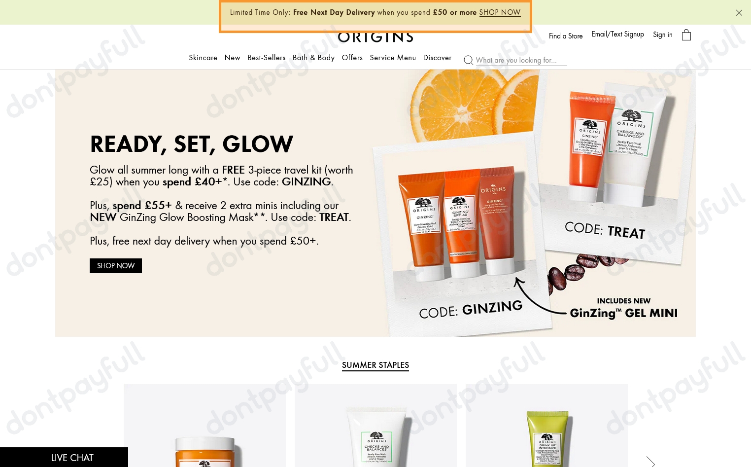 69 Off Origins Discount Code, Voucher Codes May 2024
