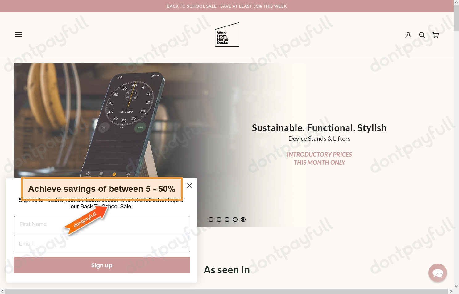 50 Off WFH desks Discount Code (11 Active) July 2024