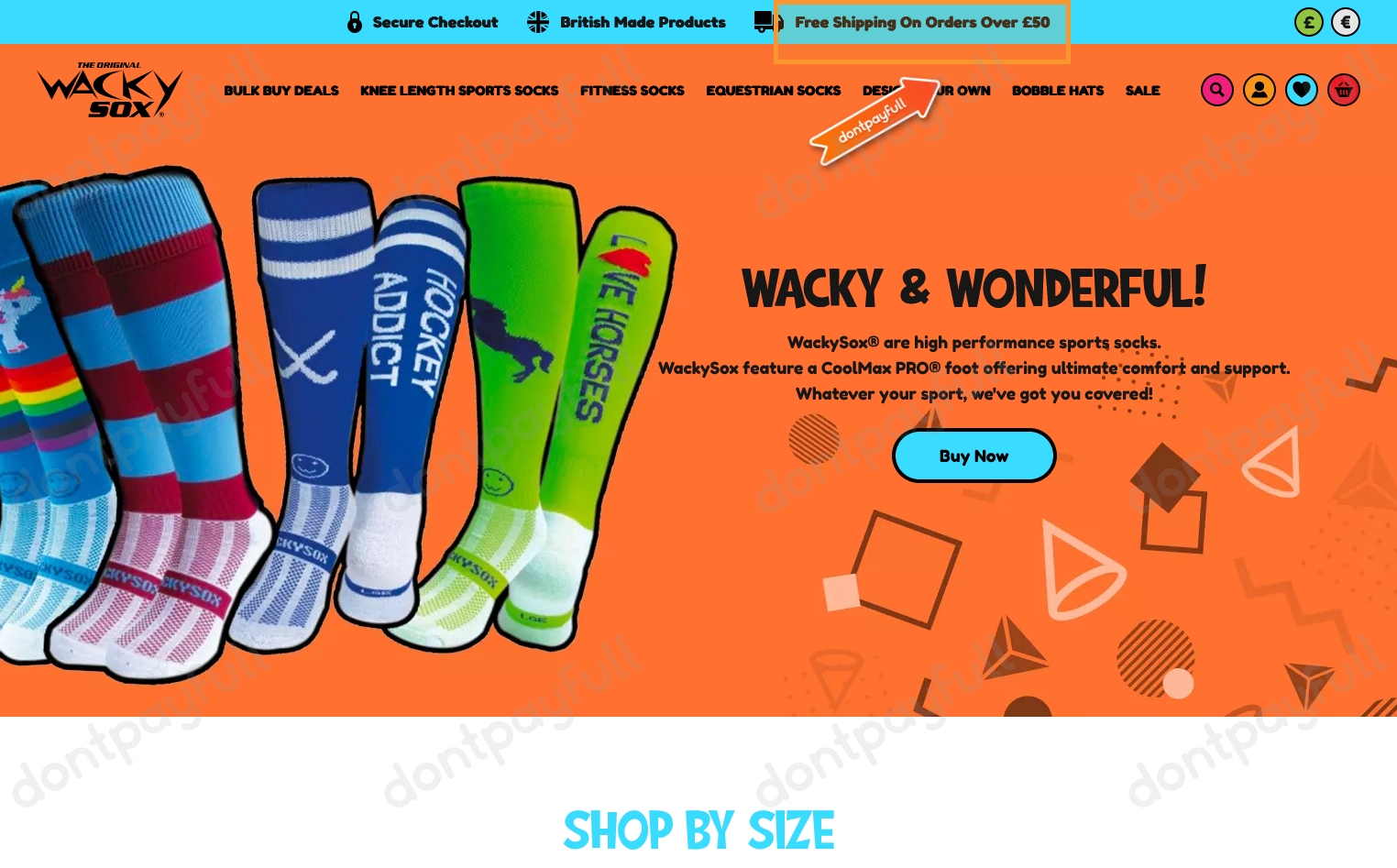 50 Off Wacky Sox DISCOUNT CODES ⇨ September 2024