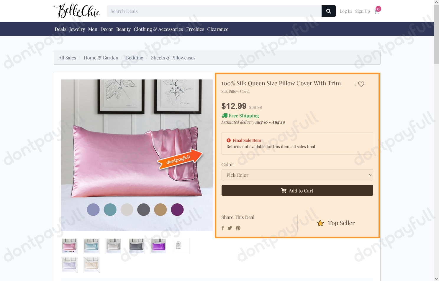 75% Off Belle Chic Coupon, Promo Code - Oct 2022
