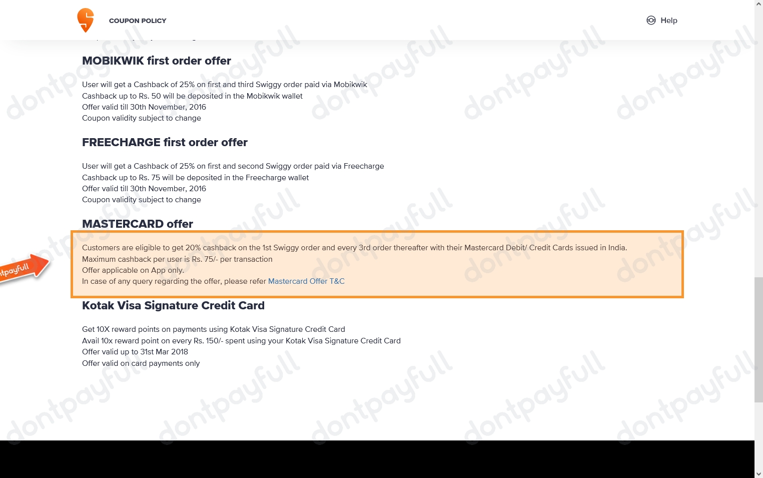 13 Swiggy Coupons, Promo Codes - Nov 2022