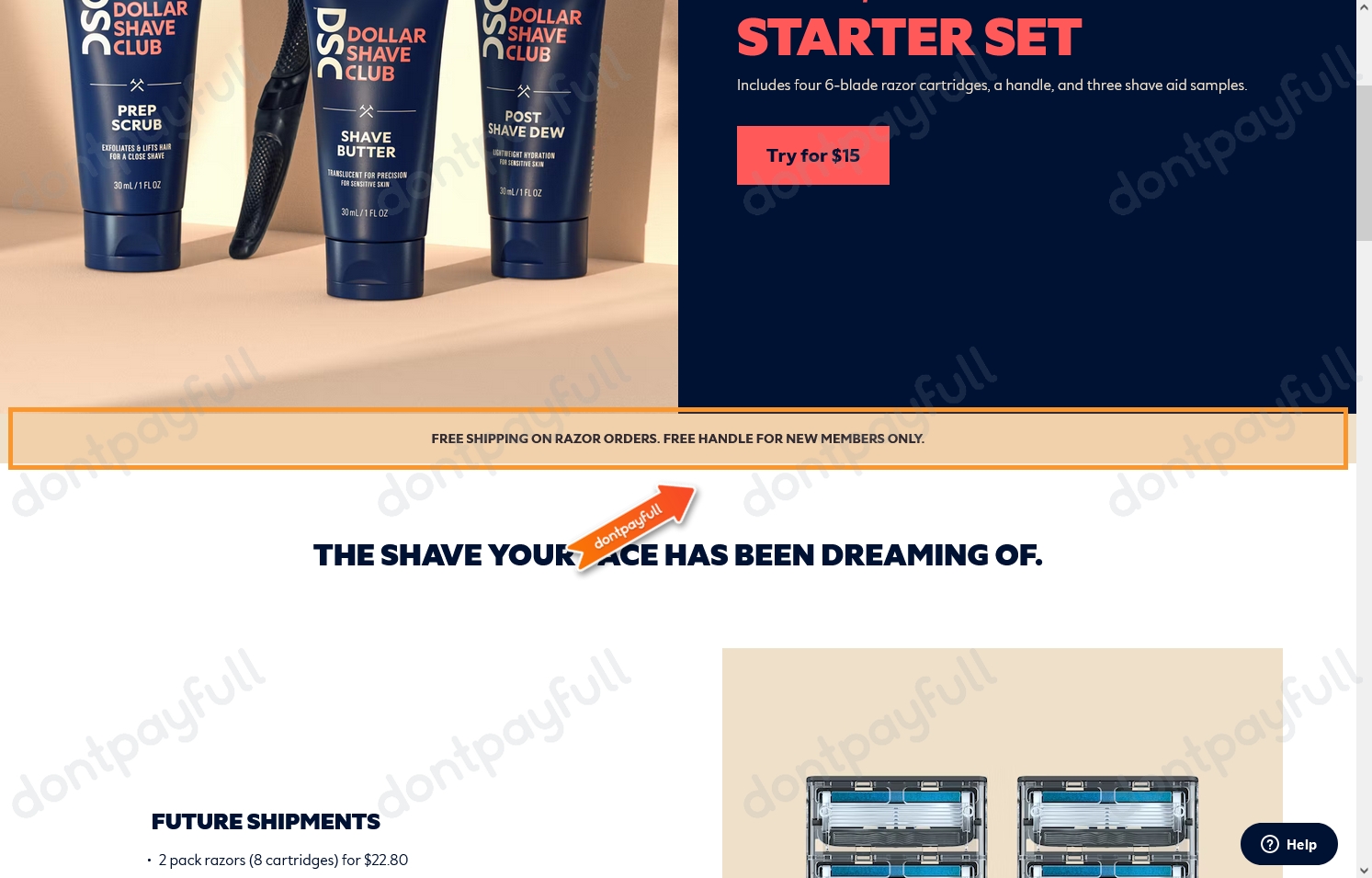 5 Off Dollar Shave Club COUPON (17 ACTIVE) March 2025