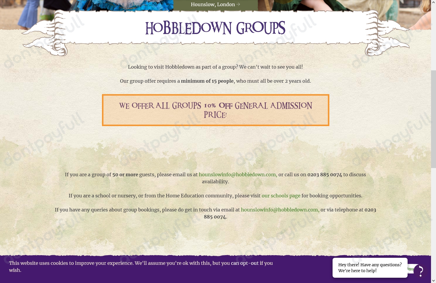25 Off Hobbledown DISCOUNT CODE ⇨ January 2024