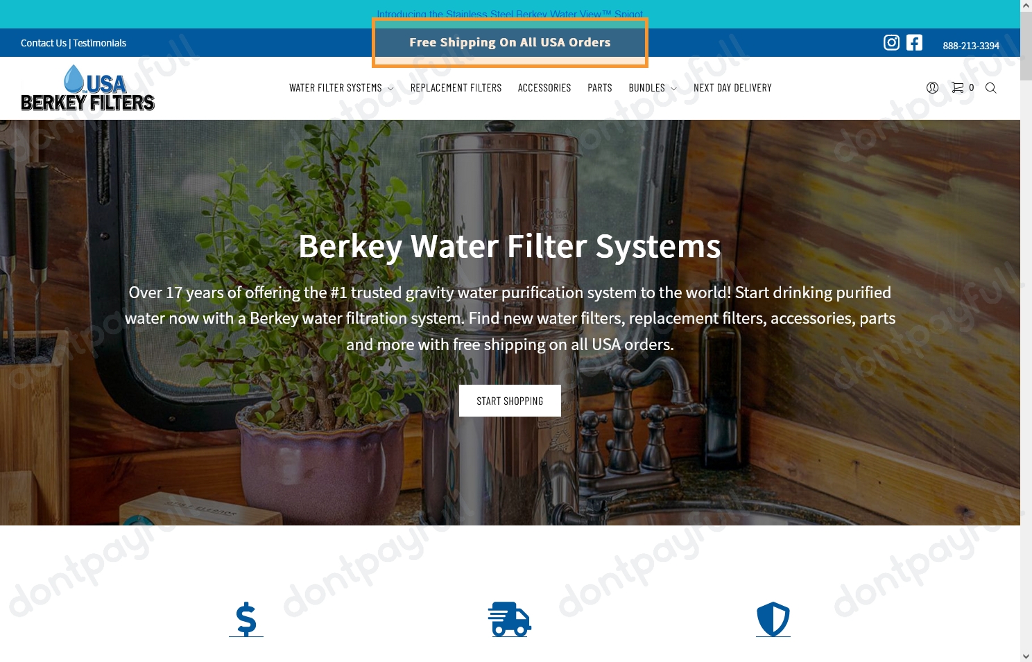 38 Off USA Berkey Filters Coupon Code, Promo Codes