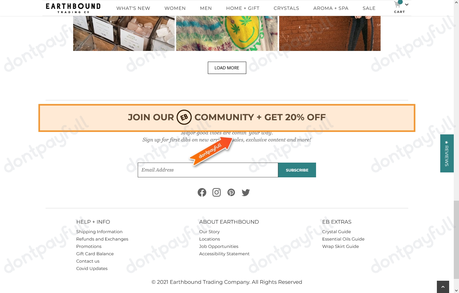 Earthbound Trading Company Coupons (77% Discount)