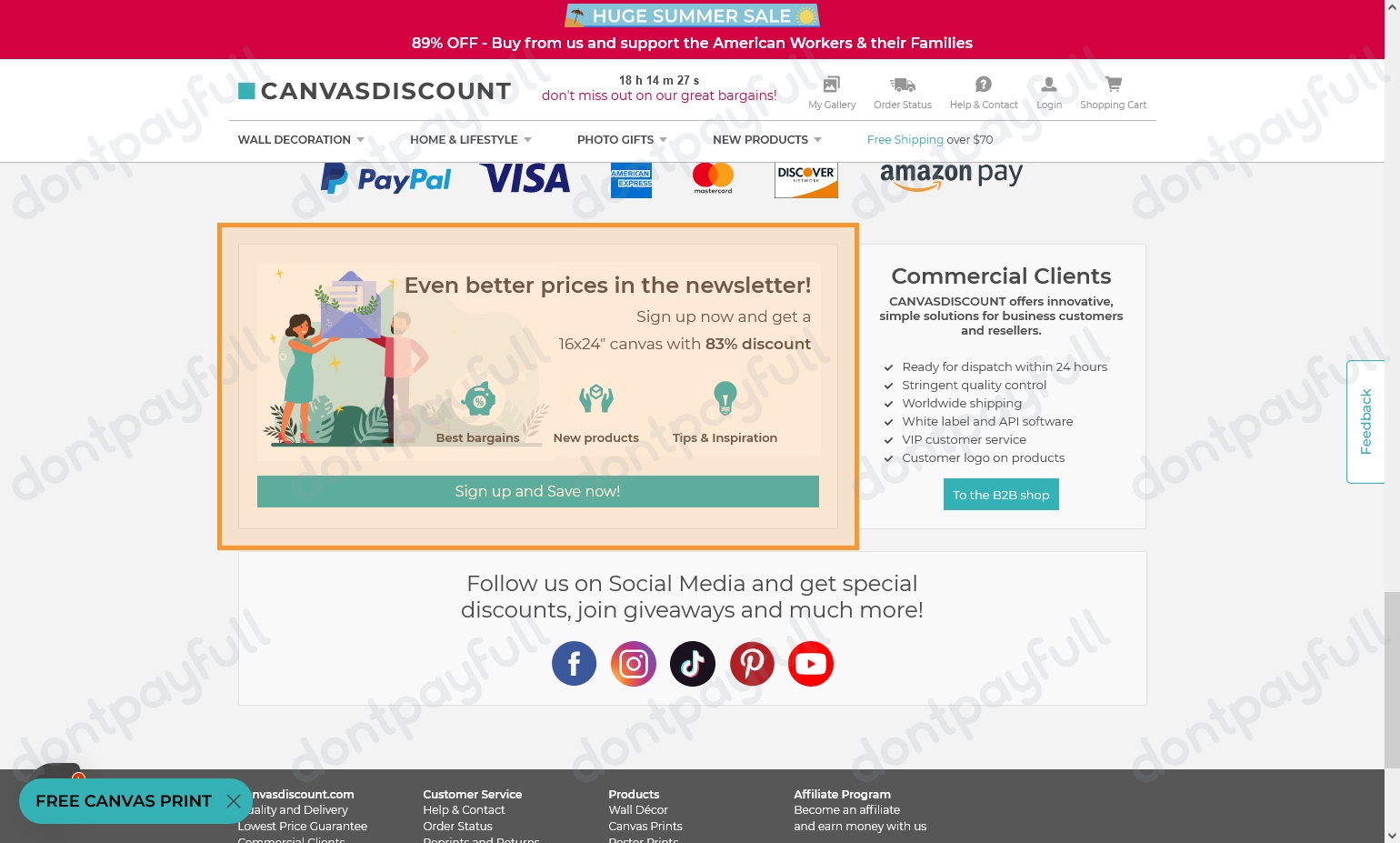 90 Off Canvas Discount Coupon, Coupon Codes, Aug 2024