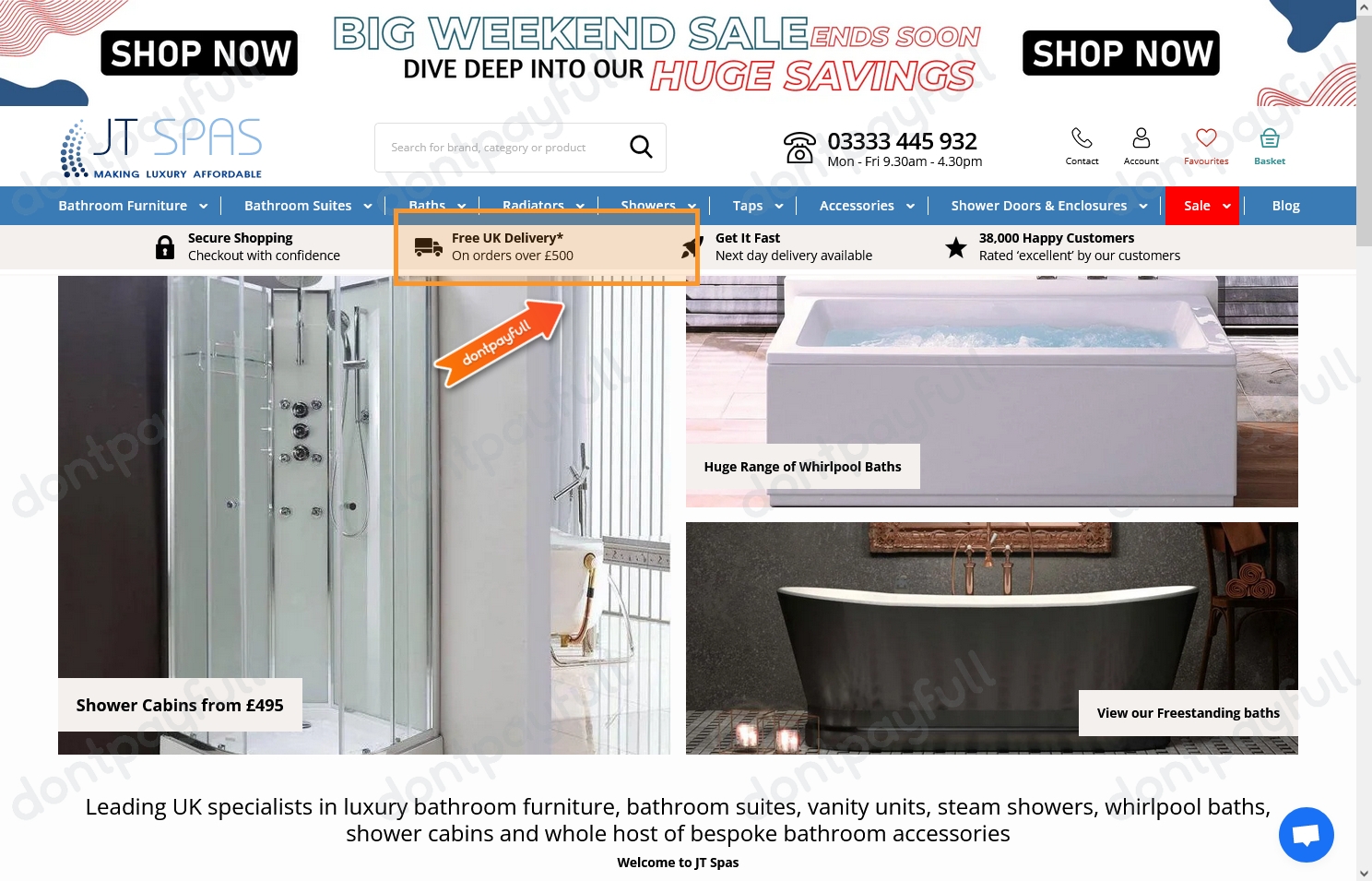 60 Off JT SPAS Discount Codes (17 Active) August 2024