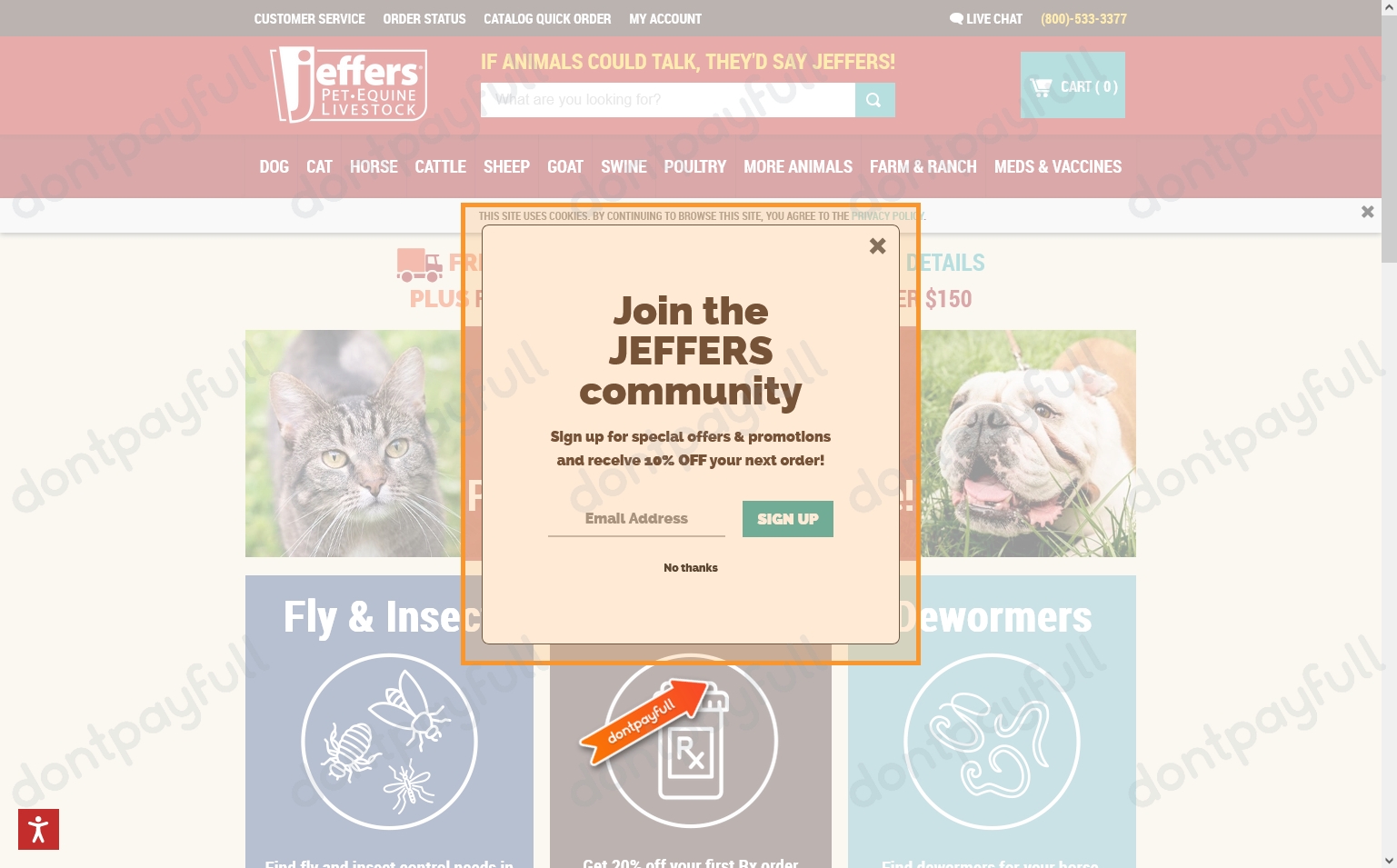 90 Off Jeffers Pet Coupons, Coupon Codes August 2025