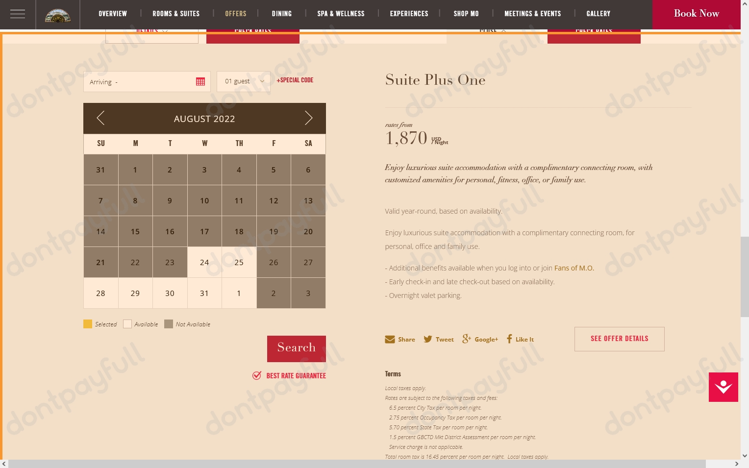 20 Off Mandarin Oriental PROMO CODES ⇨ August 2024