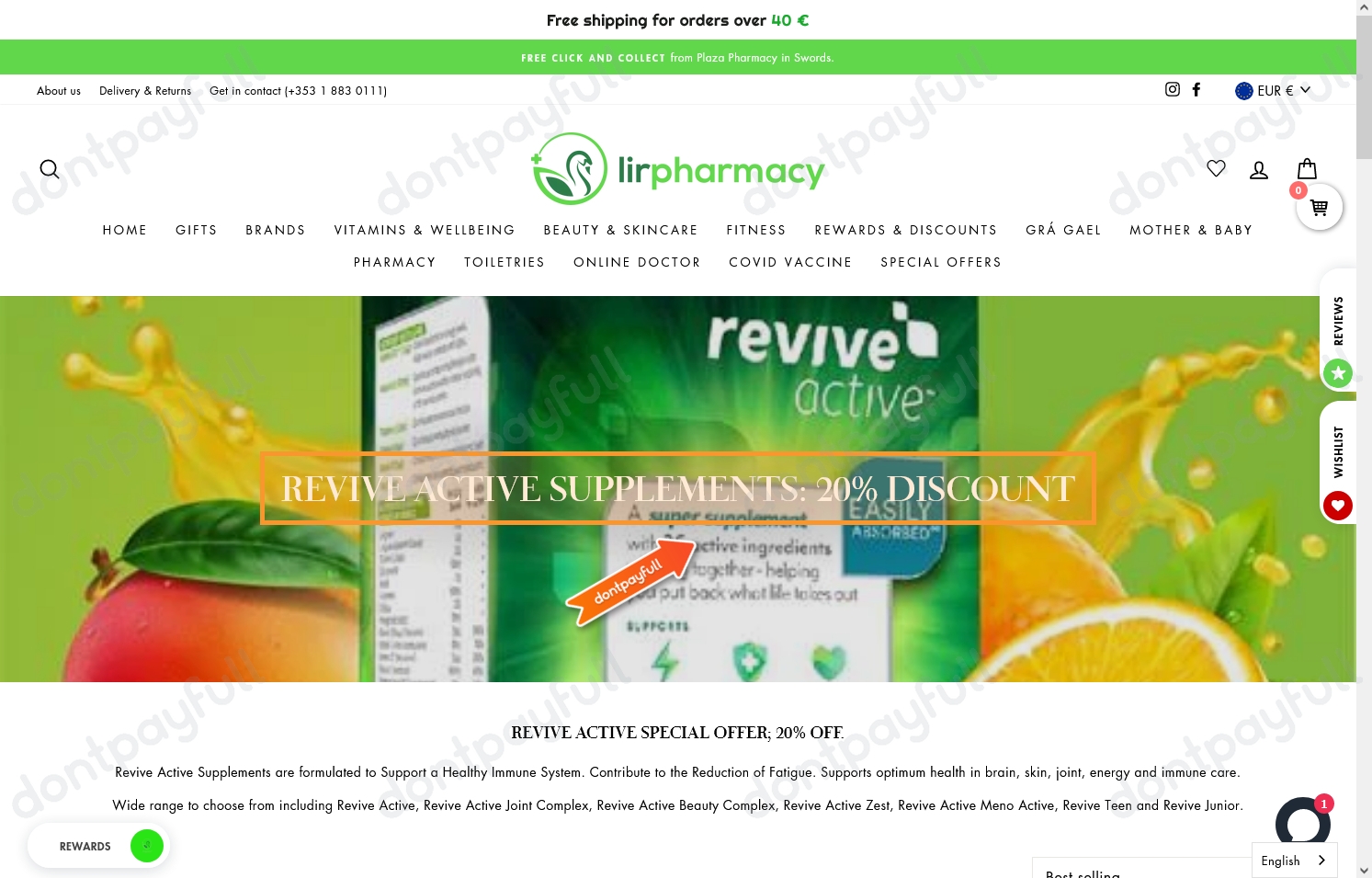 55 Off Lir Pharmacy DISCOUNT CODES ⇨ August 2024