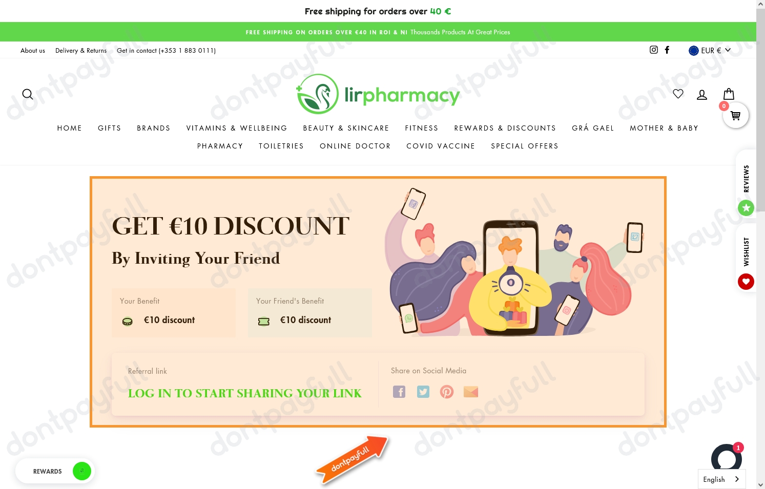 55 Off Lir Pharmacy DISCOUNT CODES ⇨ August 2024