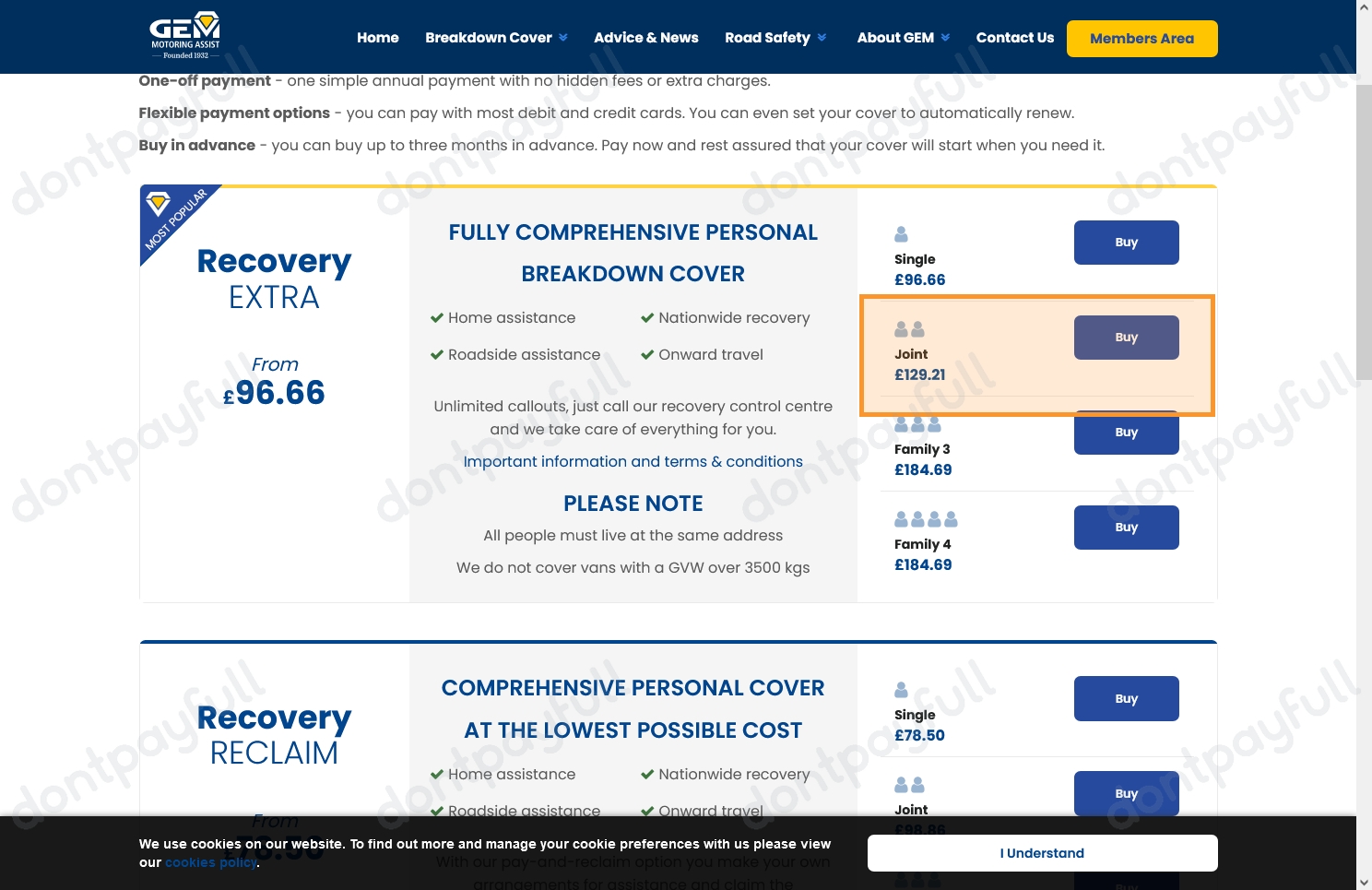 10 Off GEM Motoring Assist DISCOUNT CODE May 2024