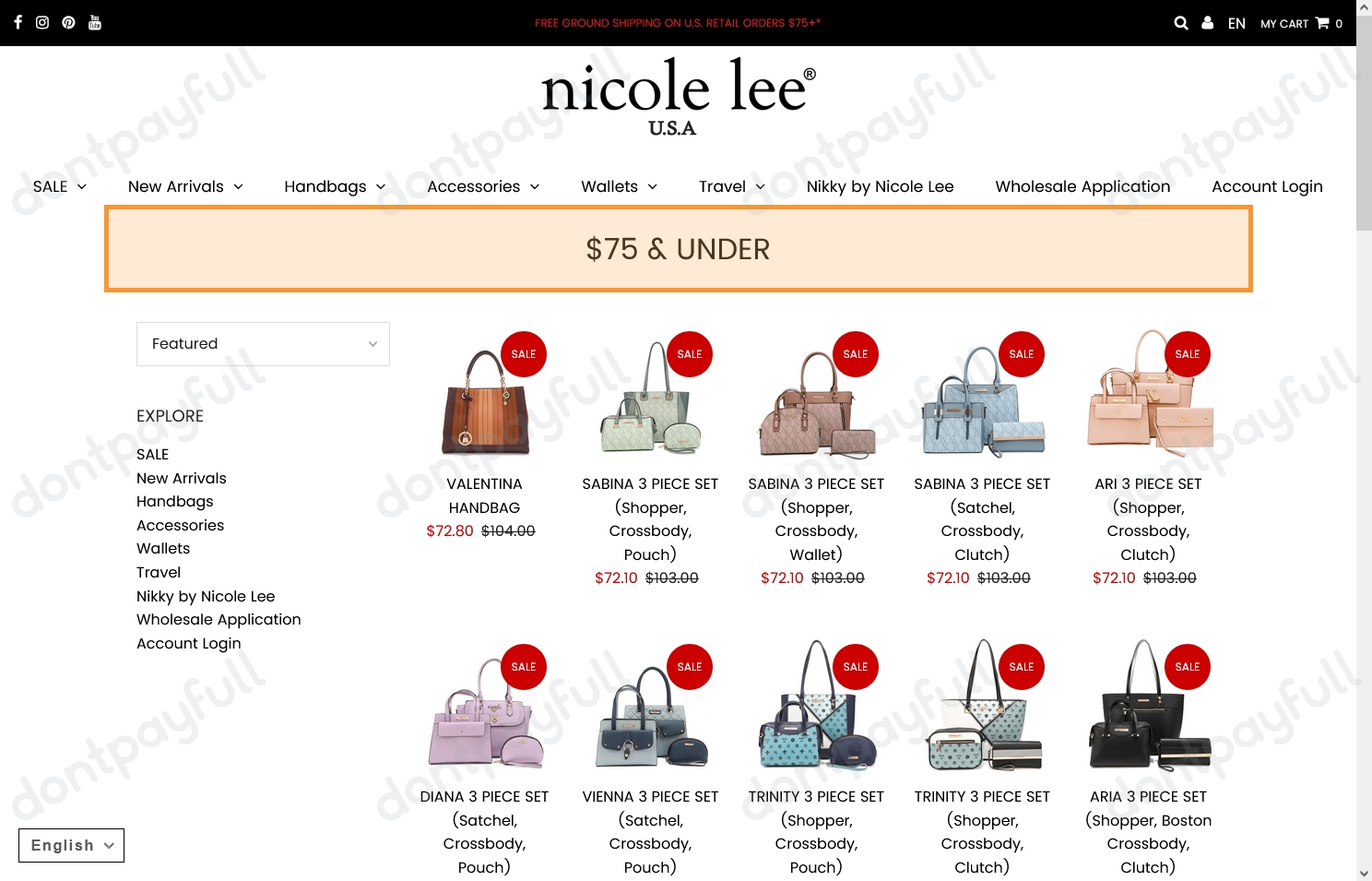 65 Off Nicole Lee U.S.A. DISCOUNT CODES, August 2024