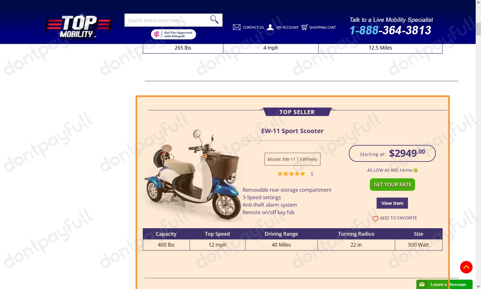 90 Off Top Mobility Scooters Discount Codes, August 2024