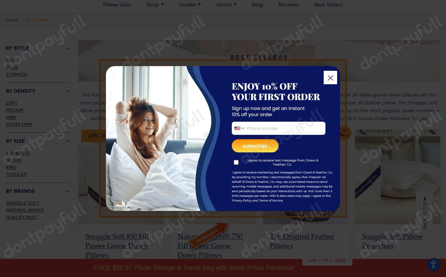 50 Off Down and Feather Company Coupons, August 2024