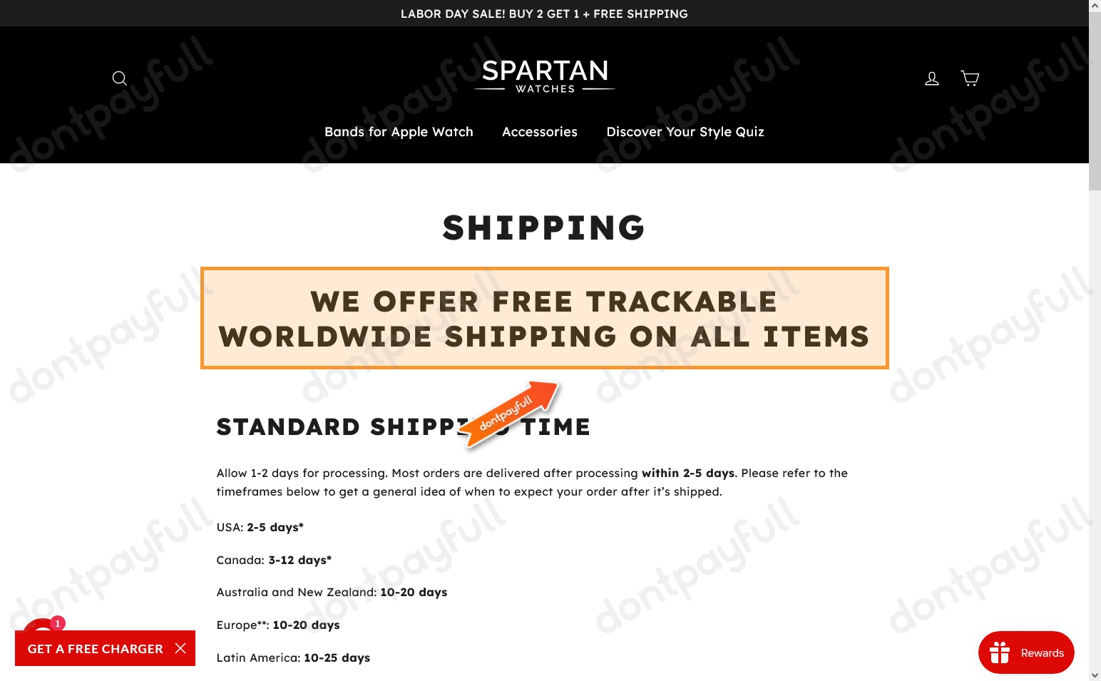 30 Off Spartan Watch Co PROMO CODES ⇨ August 2024