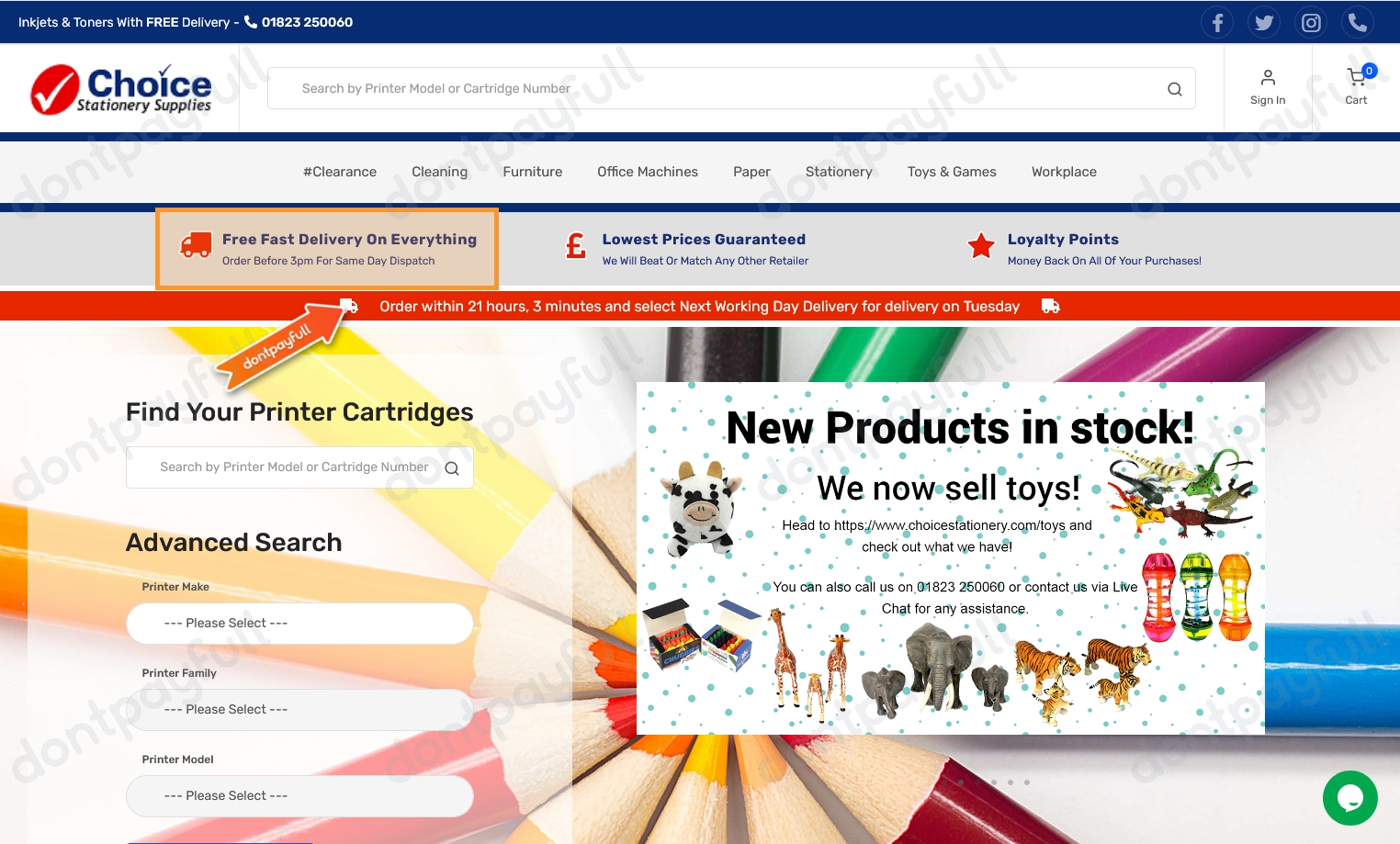 20 Off Choice Stationery Supplies Voucher Code July 2024