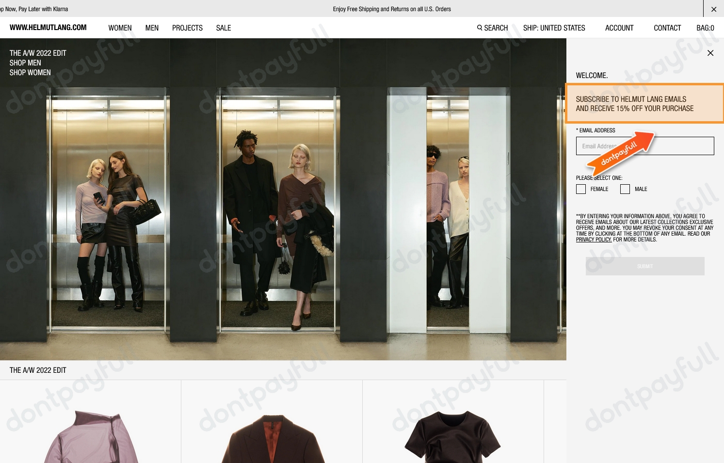 60 Off HELMUT LANG PROMO CODE September 2023