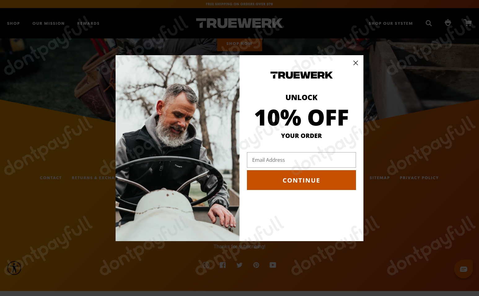 15 Off Truewerk Coupon, Promo Code Sep 2022