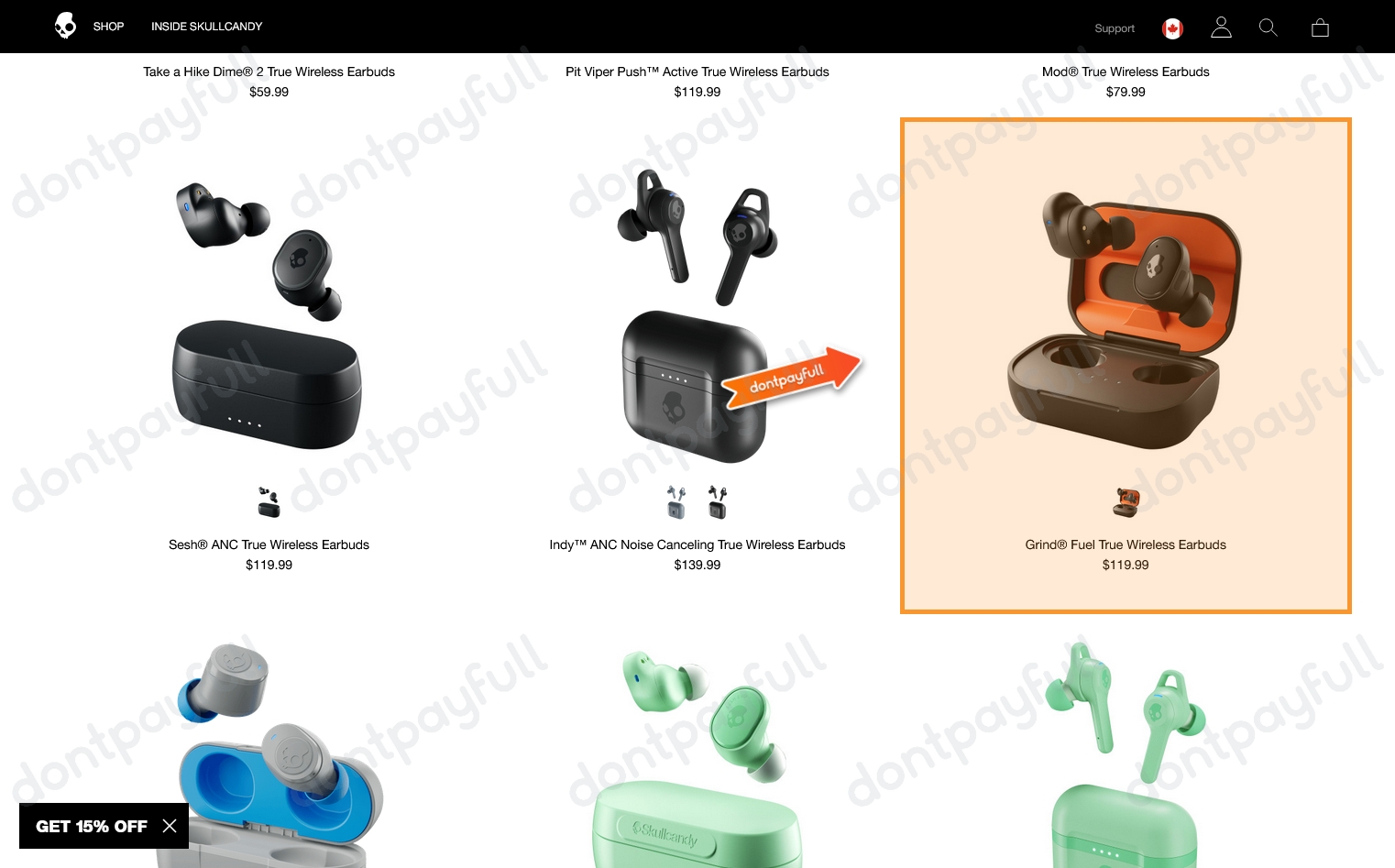 15% Off SkullCandy Coupons & Promo Codes - October 2022