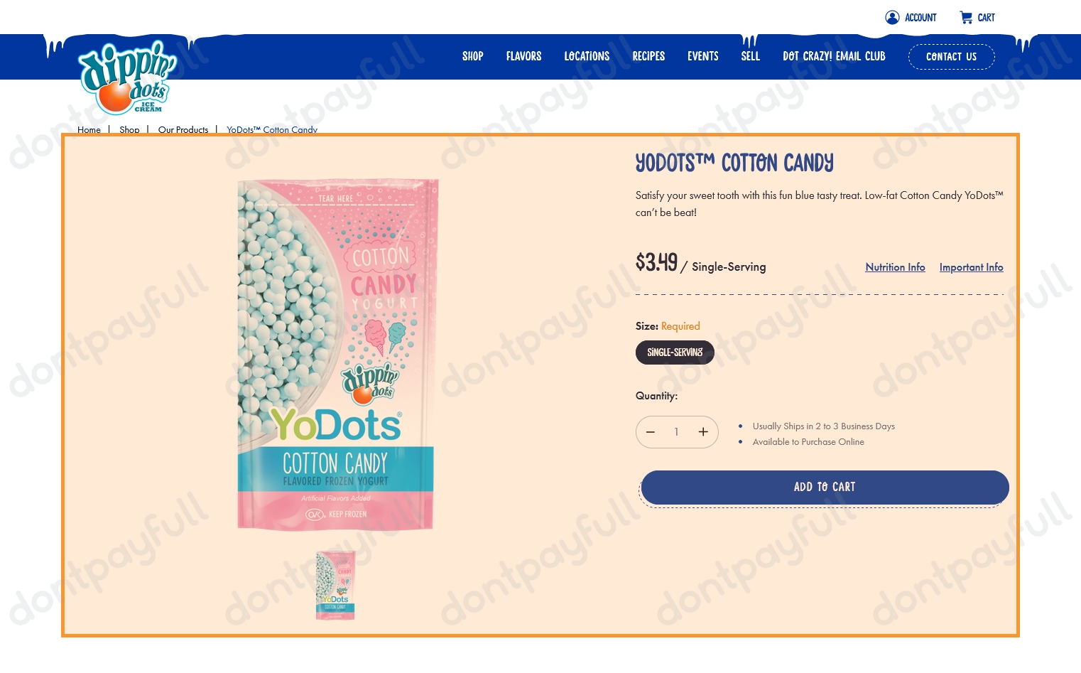 Dippin' Dots Coupons (10% Discount) - Nov 2022