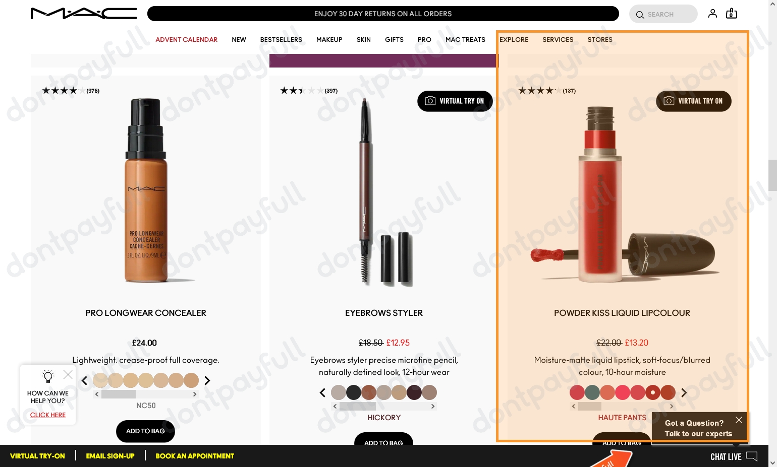 50 Off MAC Cosmetics Discount Codes, September 2025